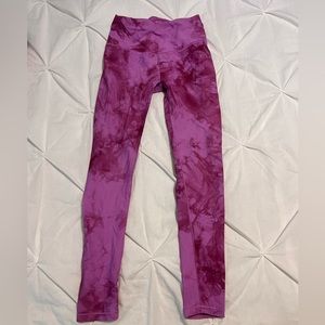 purple carrie underwood leggings size xs
